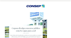 Desktop Screenshot of consep.com.br